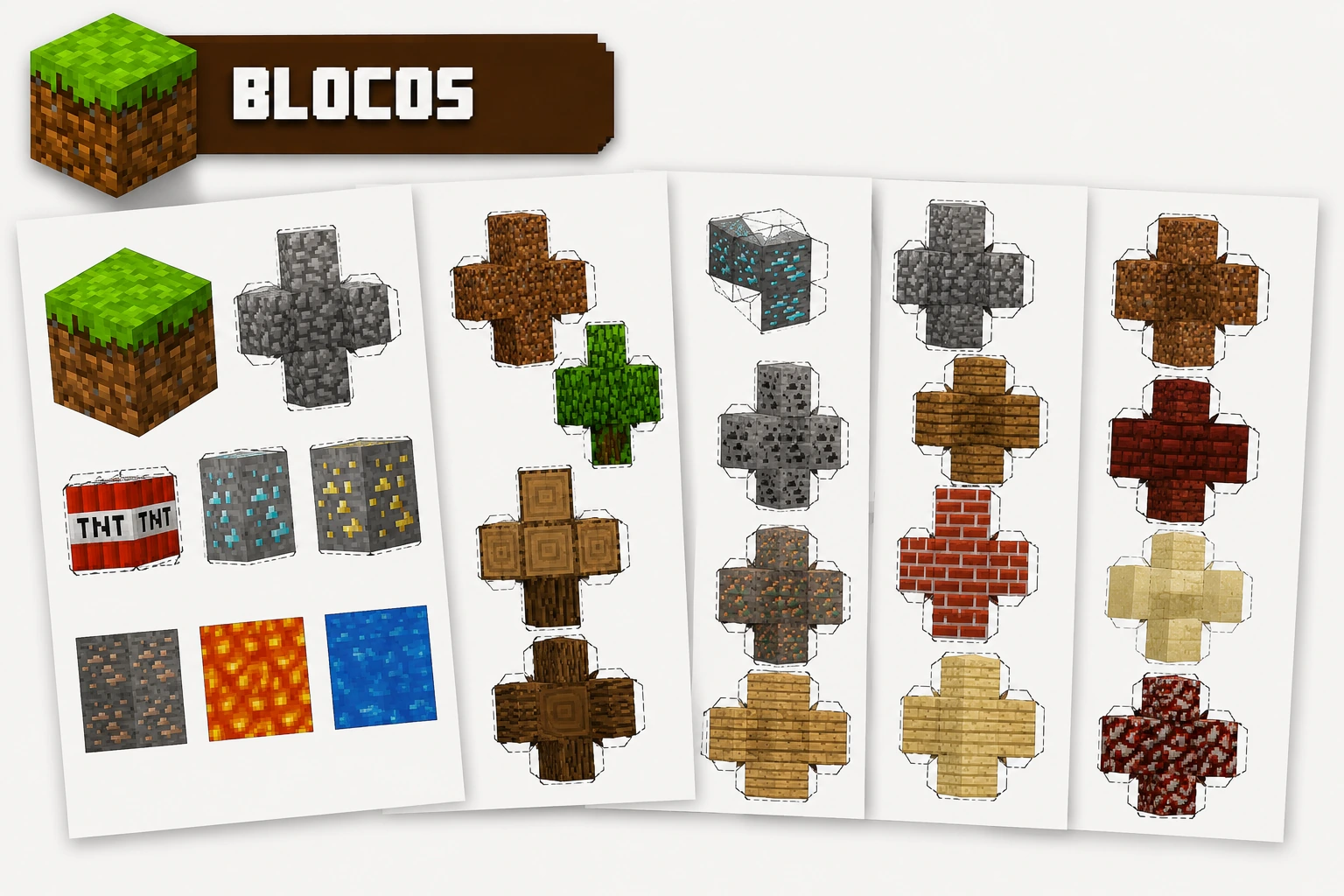 Blocos do material